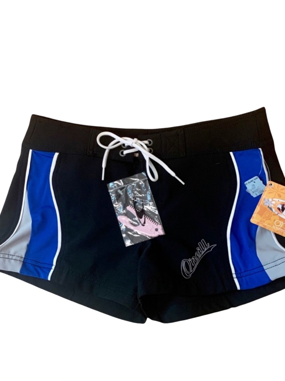 NWT O’NEILL Board Shorts West Wind 3” Black Swim Beach Pool Surf Quick Dry